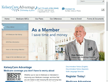 Tablet Screenshot of kelseycareadvantage.com